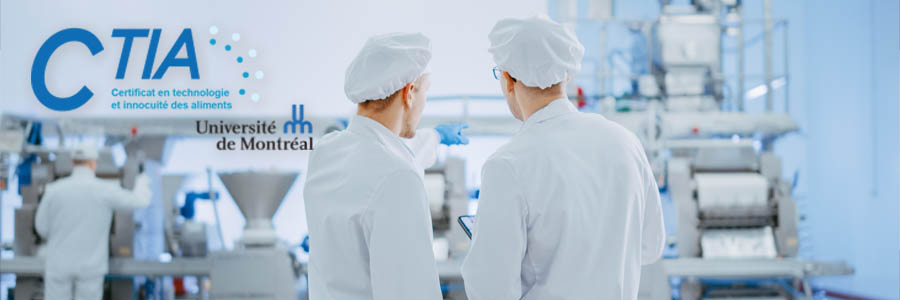 Certificat en technologie et innocuité des aliments Certificat en technologie et innocuité des aliments